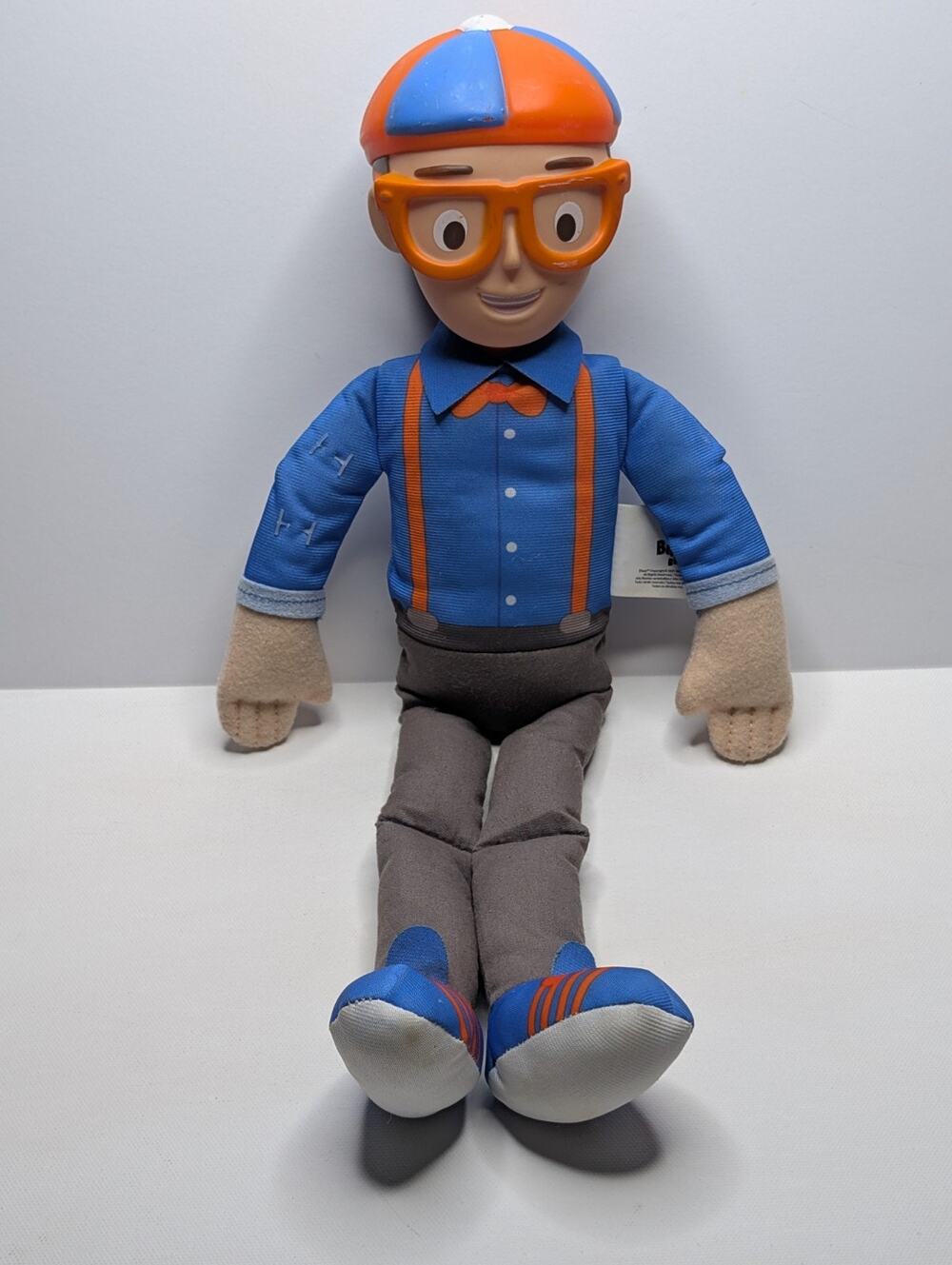 Blippi Plush Doll 16” Moonbug 2021 Stuffed Toy Kids Character Soft Figure